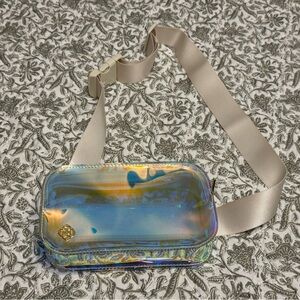 Kendra Scott Clear Iridescent Belt Bag